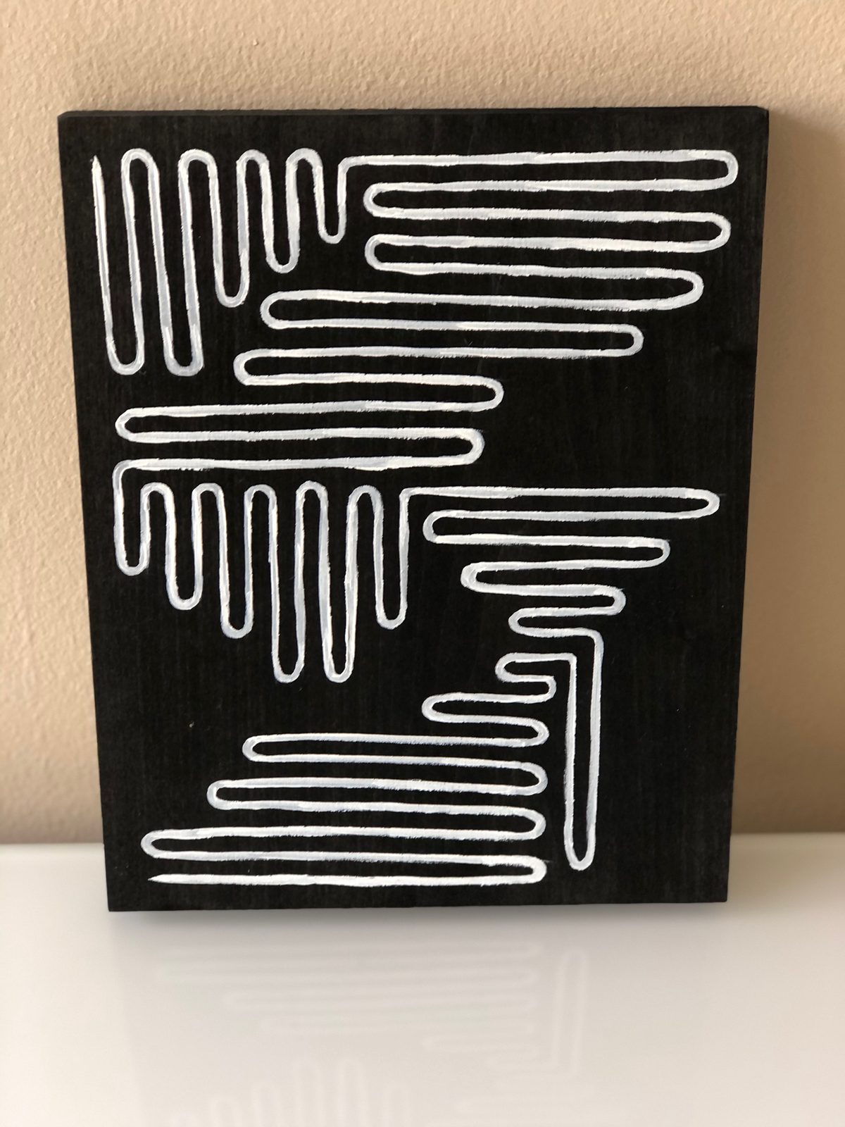 Original abstract artwork — Seed and Blossom (3 of 9)